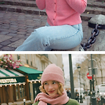 색감 참고하기 좋은 인플루언서의 프렌치 코디.jpg 이미지