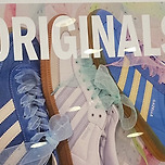 아디다스 오리지날스 리본 신발끈 너무 귀엽다 이미지