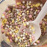 구슬아이스크림 잔뜩 먹기 이미지