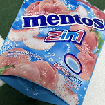멘토스 복숭아&amp;소다맛 이미지