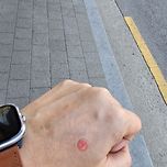 오후 반차 퇴근길 사전투표 이미지