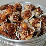 달래 간장으로 꼬막. 봄엔. 이미지