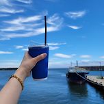 울릉도 여행 16. 박가네 따개비 칼국수, 저동 커피, 울릉도의 아름다운 바다와 하늘. 이미지