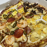 반올림 피자 첨 먹어봄 이미지