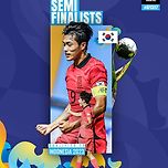 AFC U17 아시안컵 태국 2023 4강 진출 이미지