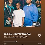 Girl (feat. KAYTRANADA) - The Internet, KAYTRANADA 이미지