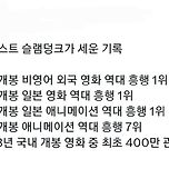 &lt;더 퍼스트 슬램덩크&gt;가 한국에서 세운 기록들 이미지