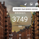 4000걸음정도 걸었어 이미지