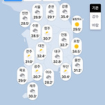 처서매직이 있긴한건지 긴가민가한 날씨다 이미지