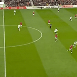 [맨유 vs 리버풀] 맨유 브루노 페르난데스 동점골장면 이미지