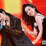 오늘 에스파 첫 콘서트 지민정 투샷jpg 이미지