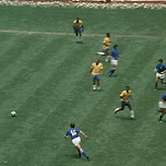 1970년 멕시코 월드컵 결승전 브라질 결승쐐기골장면 이미지