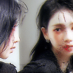 샤넬뷰티 촬영 비하인드 카리나.gif 이미지