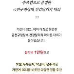 수육런으로 유명하다는 금천구청장배 건강달리기 대회 이미지