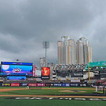 현재 케이티위즈 파크 하늘 이미지