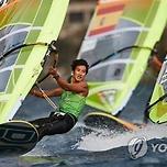 🥇[1보] 아시안게임 요트 윈드서핑 조원우, 하루 일찍 금메달 확정🥇 이미지