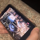 항저우 아시안게임 개막식 불꽃놀이 이미지