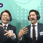 아겜 브레이킹 댄스 KBS2 중계석.gif 이미지