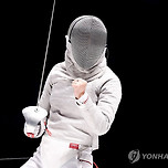 🥇 [2022 항저우AG] 펜싱 여자 사브르 개인 윤지수 금메달 🥇 이미지