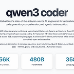 Qwen3 Coder, 더 강력해졌습니다! 이미지