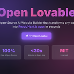 5일 만에 8.4K 스타를 기록한 Firecrawl의 Open Lovable이 화제입니다. 이 프로젝트는 단 한 번의 클릭으로 어떤 웹 이미지