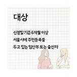 서울 임산부 교통비 지원금과 혜택 사용처및 신청방법 알려드려요 이미지