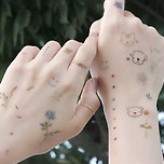 핸드포크 타투의 모든 것!! 이미지