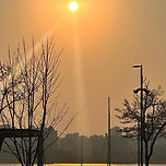 Early winter sunset♡ 이미지