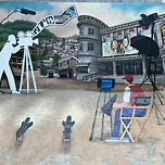 a drama set 이미지