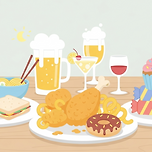 고지혈증 위험을 키우는 식습관 이미지