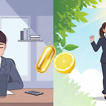 직장인 만성피로를 간 영양제로 해결할 수 있을까 이미지