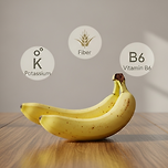 바나나 1개 칼로리와 영양성분, 바나나 하루 섭취량 이미지