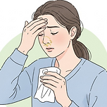 축농증(부비동염) 증상, 누런 콧물과 두통이 2주 이상 간다면 이미지