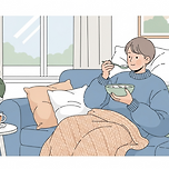 사랑니 발치 후 통증 관리와 식사 요령 이미지