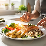 지방간 원인과 식습관 개선 이미지