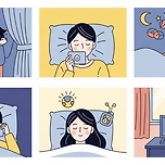 코골이 줄이는 자기 전 습관 이미지