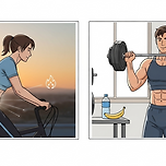 공복 유산소 운동의 효과와 적당한 시간, 아침 공복 근력운동의 단점 이미지