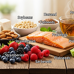 갱년기 증상 완화 식품 이미지