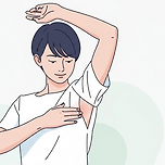 부유방 빼는 운동, 단순 살인지 유선 조직인지 확인하는 법 이미지