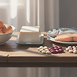 단백질 부족할 때 나타나는 증상 이미지