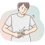 왼쪽 아랫배 통증 vs 오른쪽 아랫배 통증, 게실염과 맹장염 차이 이미지