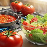 토마토 효능과 칼로리, 익혀 먹을 때의 변화 이미지