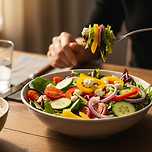 혈당 조절을 돕는 식사 순서 ‘밥보다 채소 먼저’의 과학 이미지