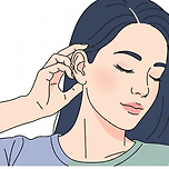 귀에서 삐 소리 나는 이명, 원인과 완화에 좋은 지압법 이미지