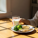 골다공증 예방을 위한 칼슘 섭취 이미지
