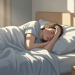 잠을 많이 자면 두통이 생기는 이유 이미지