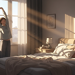 아침에 피곤한 이유 수면의 질 문제일까 이미지