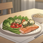 혈당 안정시키는 저녁 식사 요령 이미지