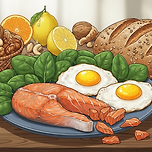 피로회복에 좋은 음식과 영양소 리스트 이미지