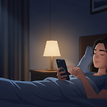 청소년 수면 패턴 관리 이미지